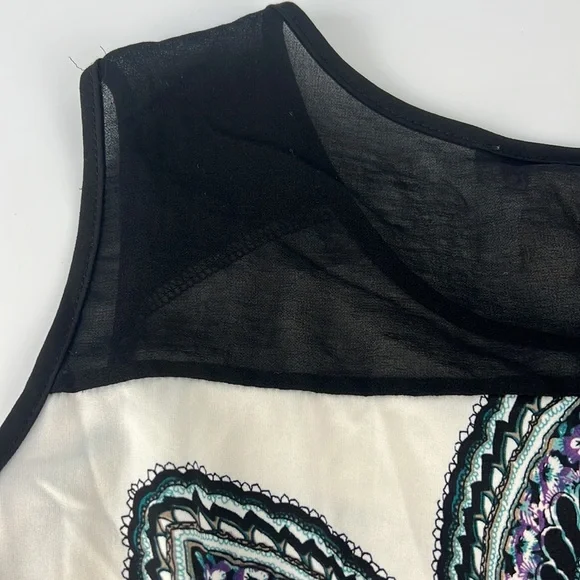 Carol Rose Tank Top Blouse Sz: Small - Picture 4 of 10